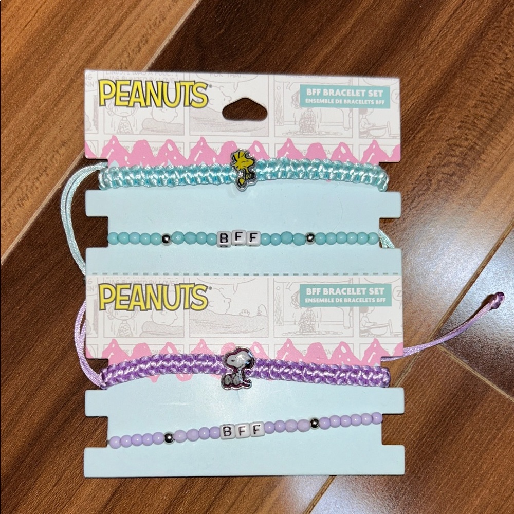 Peanuts bff bracelets from icing